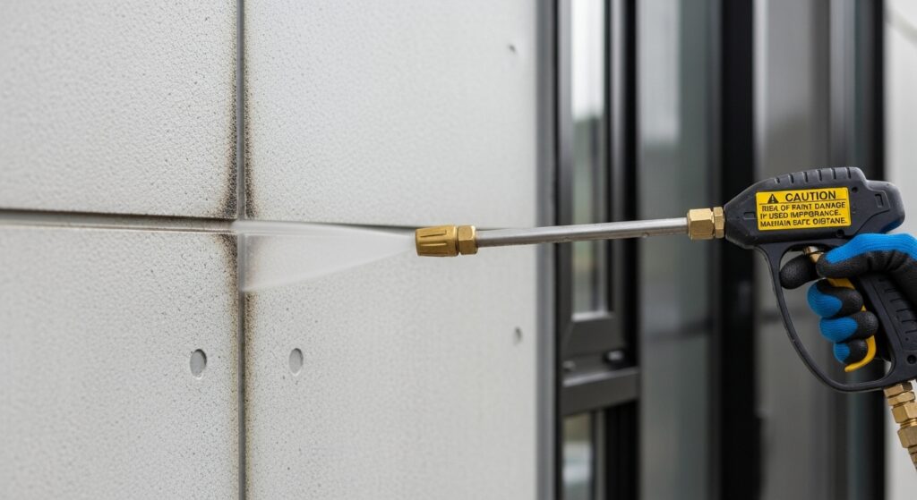 高圧洗浄機 外壁清掃