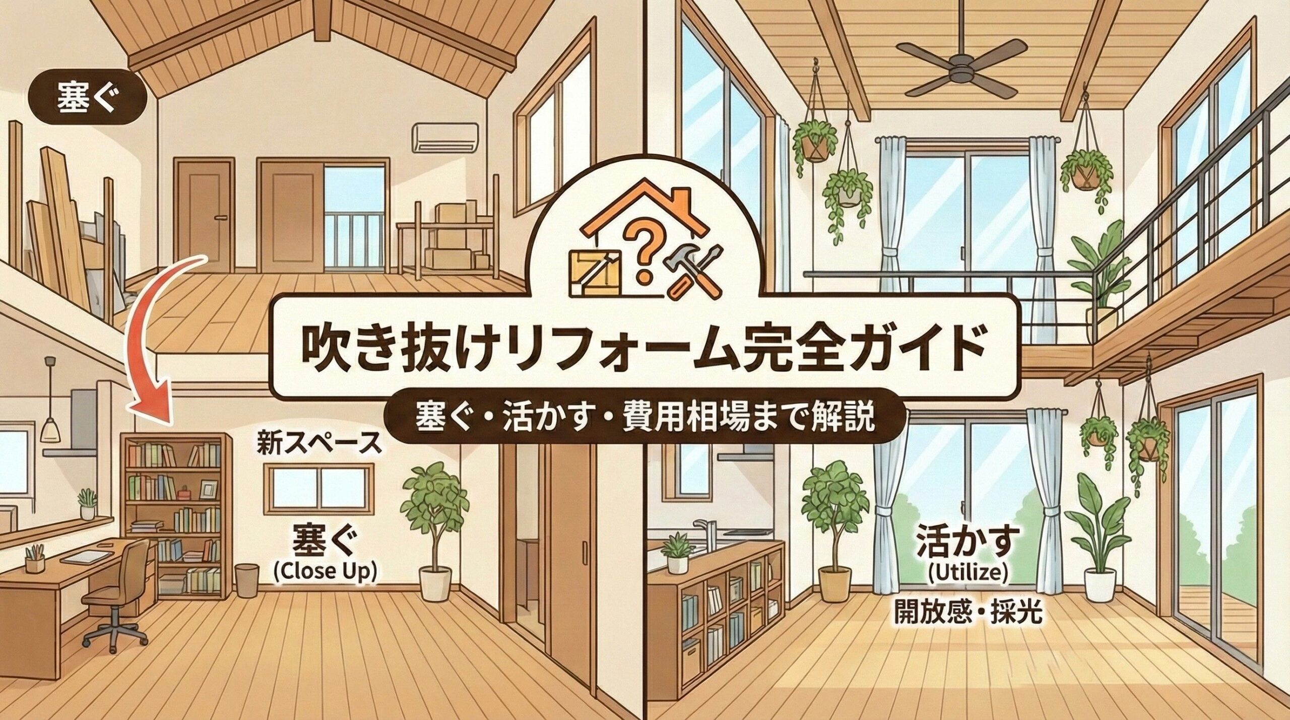 吹き抜けリフォーム　完全ガイド